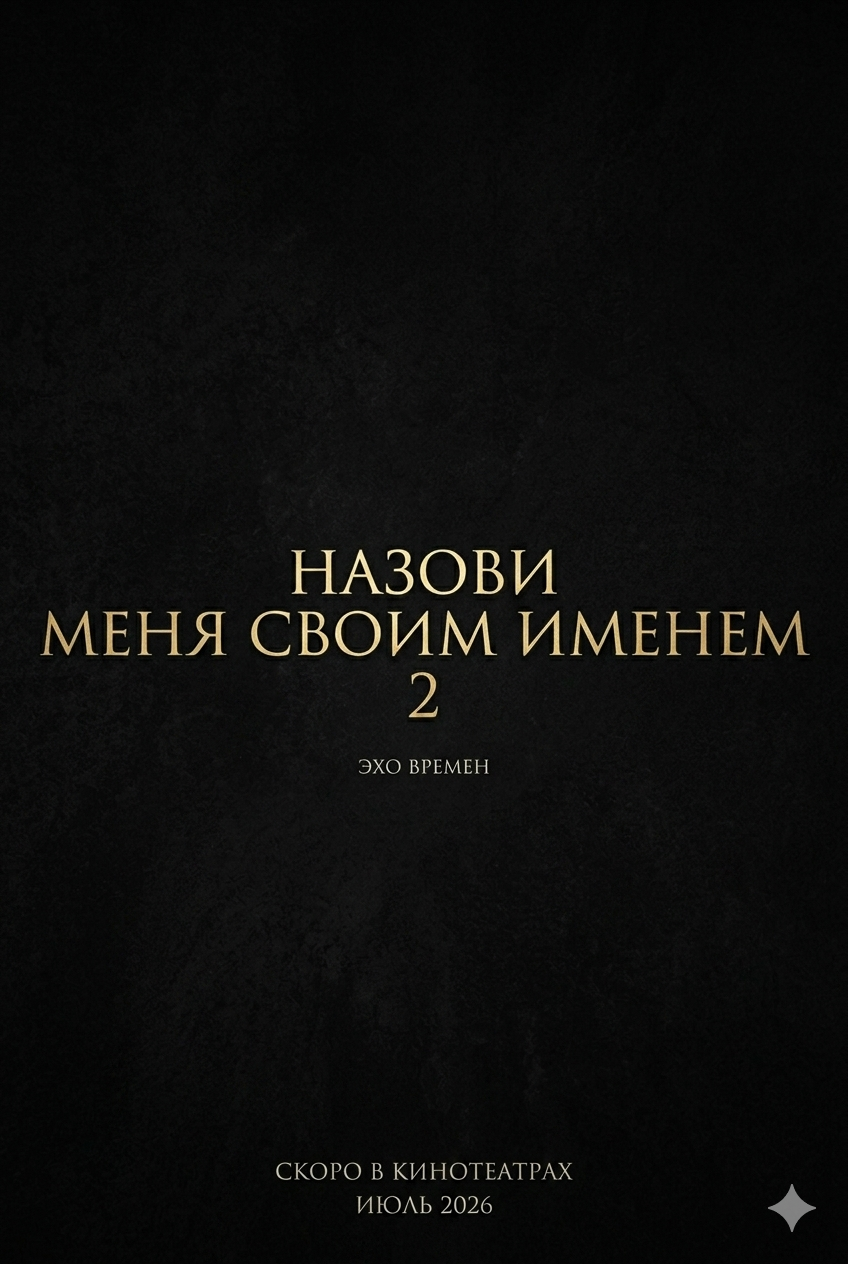 Назови меня своим именем 2